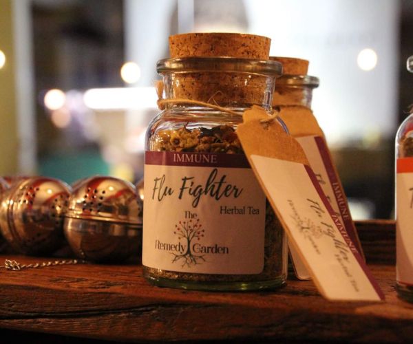 Herbal tea made by Remedy Garden in Bledlow