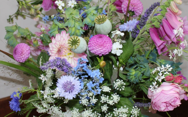 fresh locally grown flowers in Bledlow